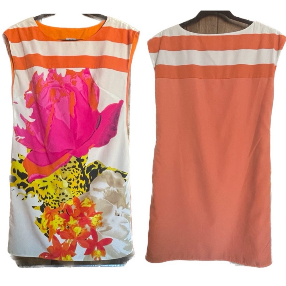 Worthington Multicolor Shirt Dress-Size 6 w/pockets